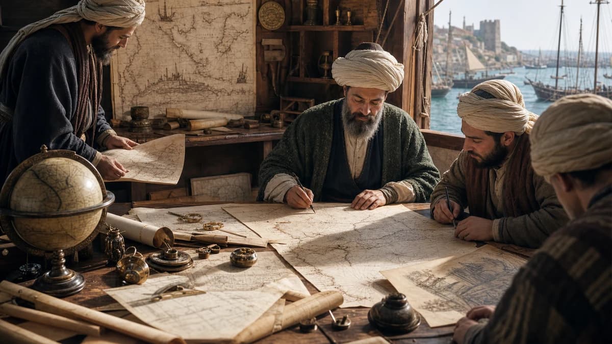 Piri Reis i el Kitab-ı Bahriye: Mapes nàutics