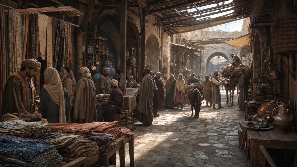 Suq and Bazaar: How Markets Organized the Islamic City