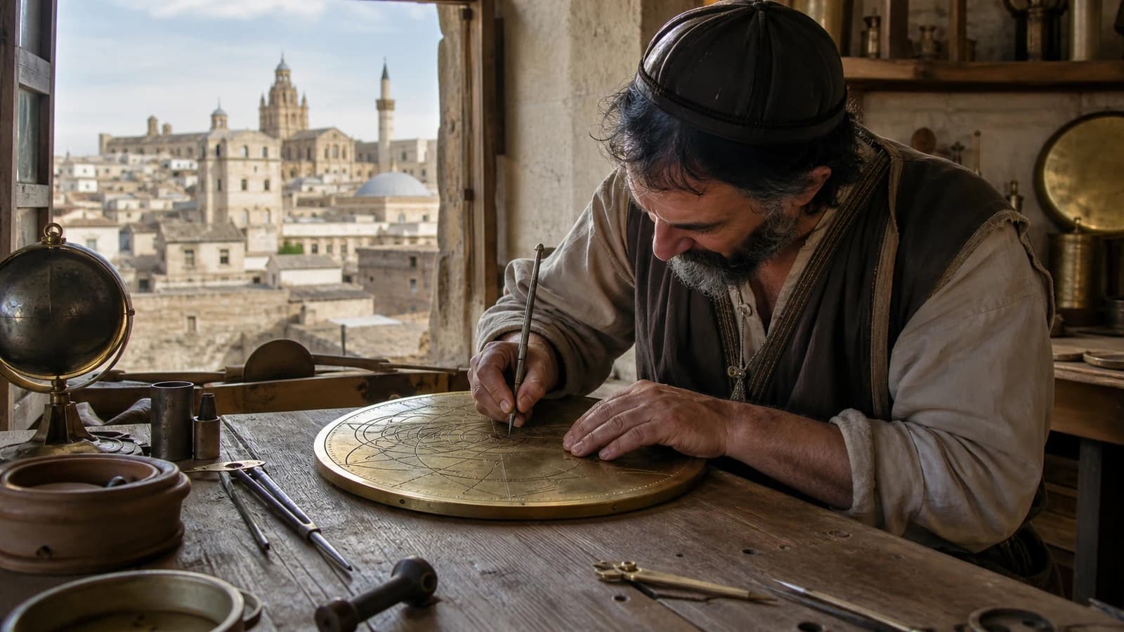 La Saphaea di al-Zarqali: un astrolabio universale da Toledo
