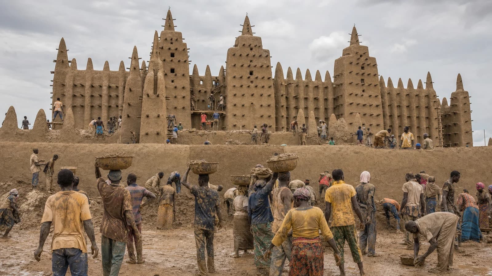 Why Djenné's Great Mosque Must Be Replastered