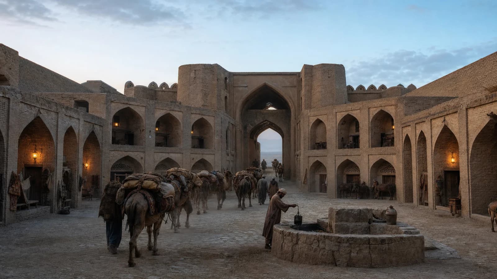 Caravanserai: How Roadside Inns Supported Long-Distance Travel