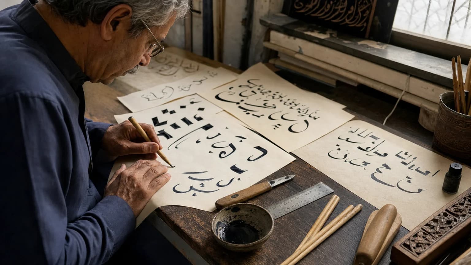 Arabic Calligraphy Scripts Explained: Kufic, Naskh, Thuluth and Nasta'liq
