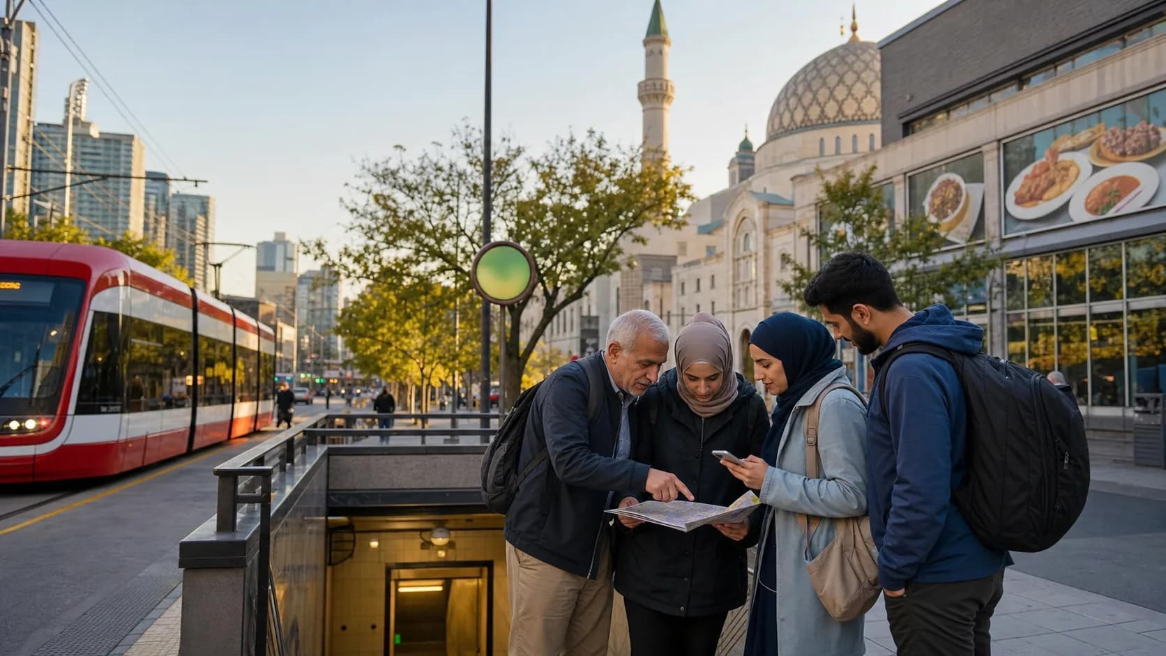 Toronto Muslim Travel Guide for Prayer Spaces Halal Food and TTC Planning