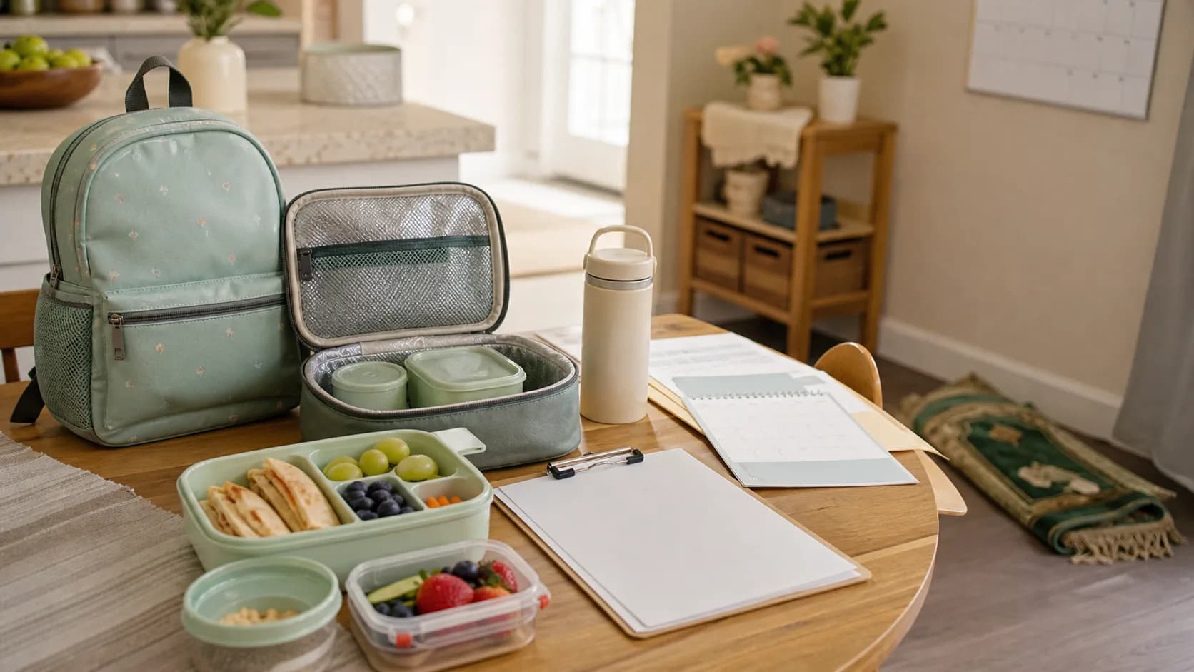 Muslim Childcare Checklist for Halal Meals Prayer and Family Documents