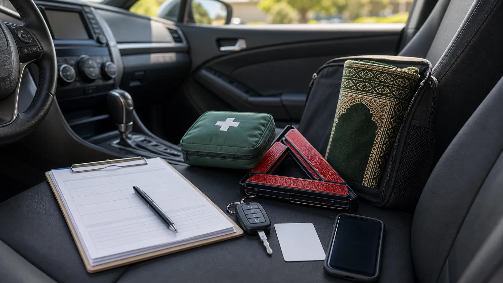 Muslim Car Accident Checklist for Insurance Police and Medical Records