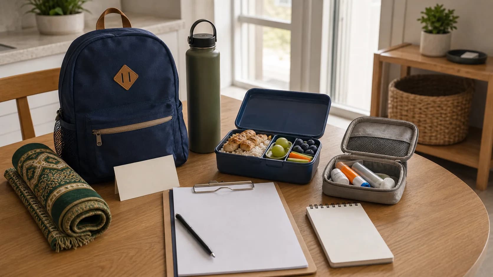 Muslim School Field Trip Checklist for Halal Lunch Prayer and Medication