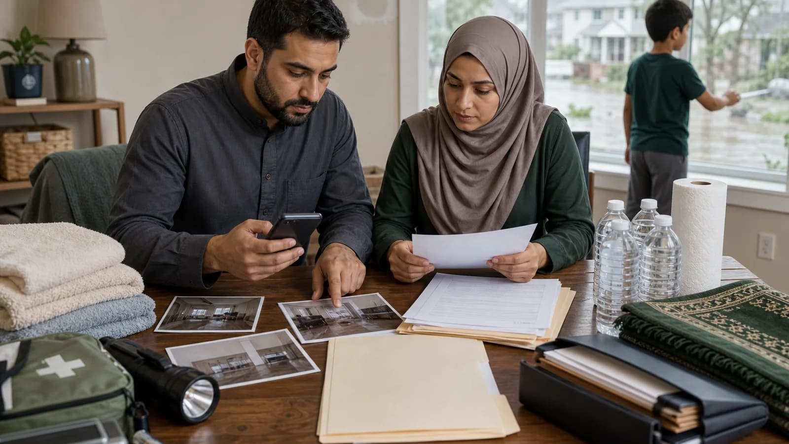 Muslim Disaster Recovery Checklist for FEMA Insurance Prayer and Documents