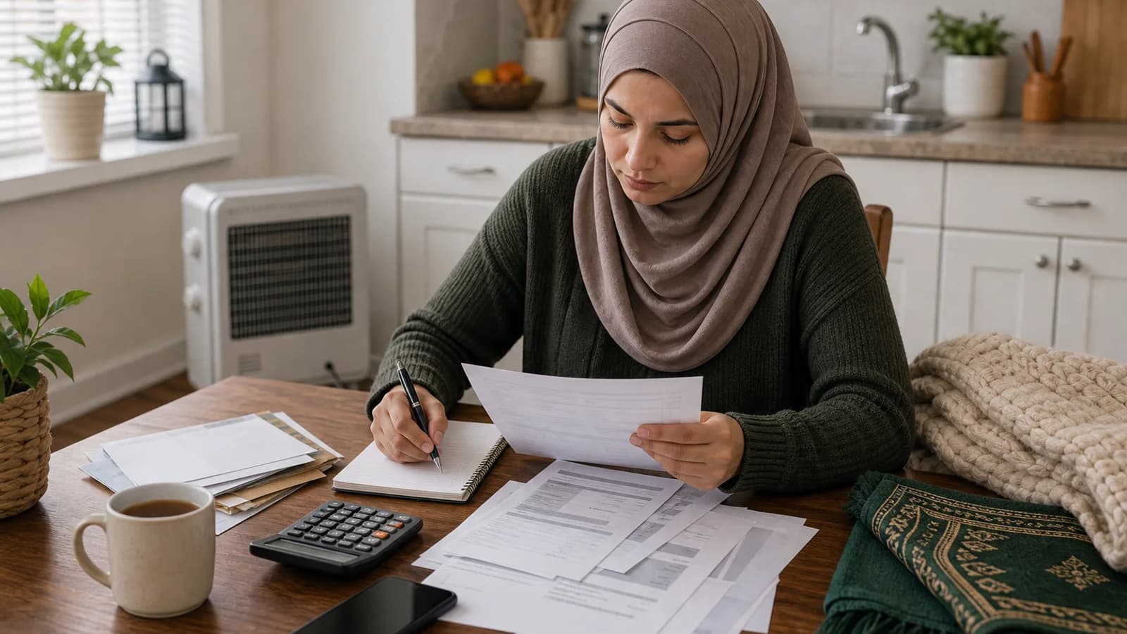 Muslim Utility Assistance Checklist for LIHEAP Lifeline Shutoff and Prayer