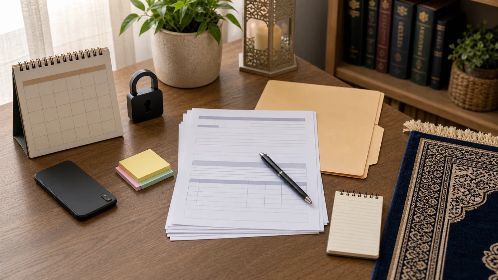 Muslim Legal Aid Appointment Checklist for Court Papers Interpreter and Prayer
