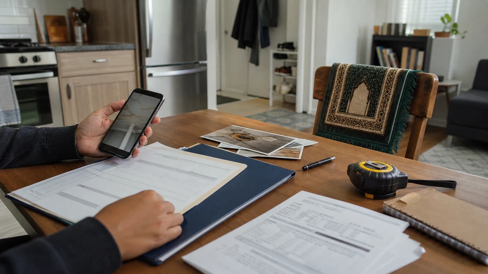 Muslim Tenant Repair Request Checklist for Lease Photos Utilities and Prayer Space