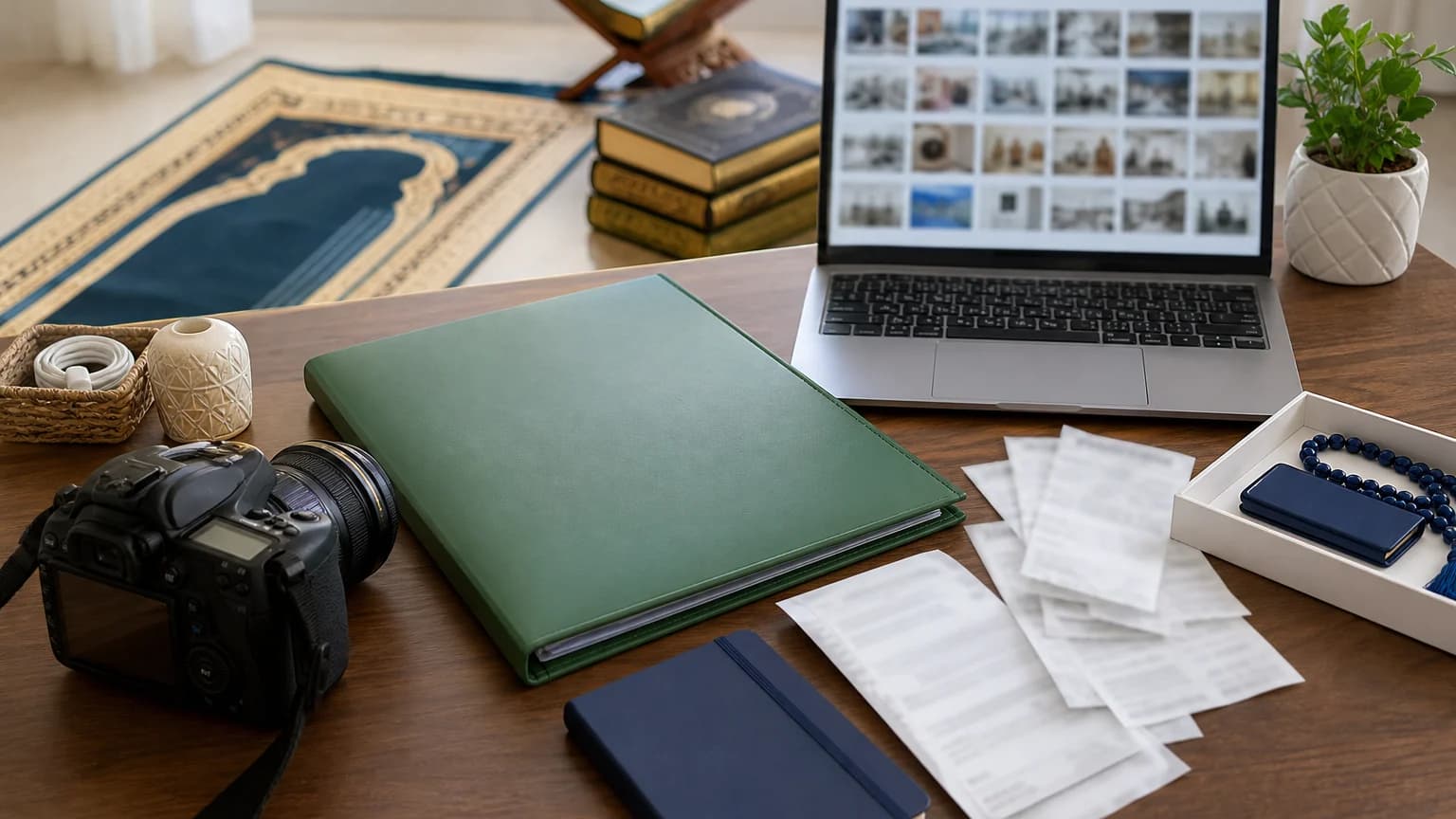 Muslim Home Inventory and Insurance Claim Checklist for Photos Receipts and Prayer