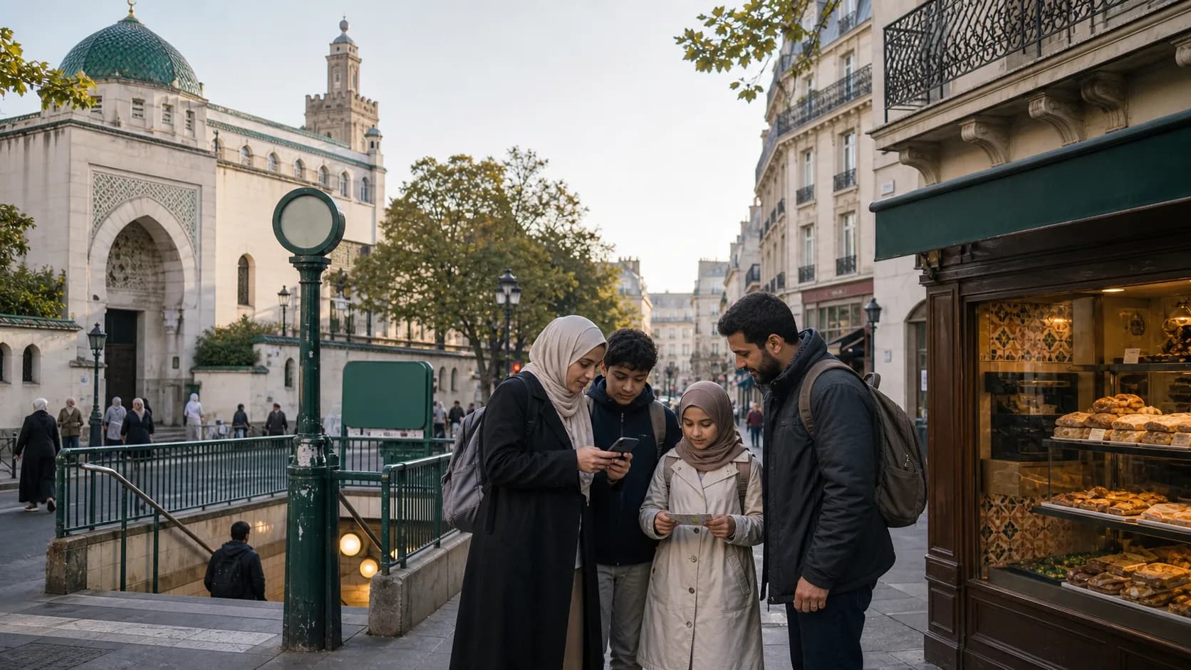 Paris Muslim Travel Guide for Prayer Spaces Halal Food and Metro Planning