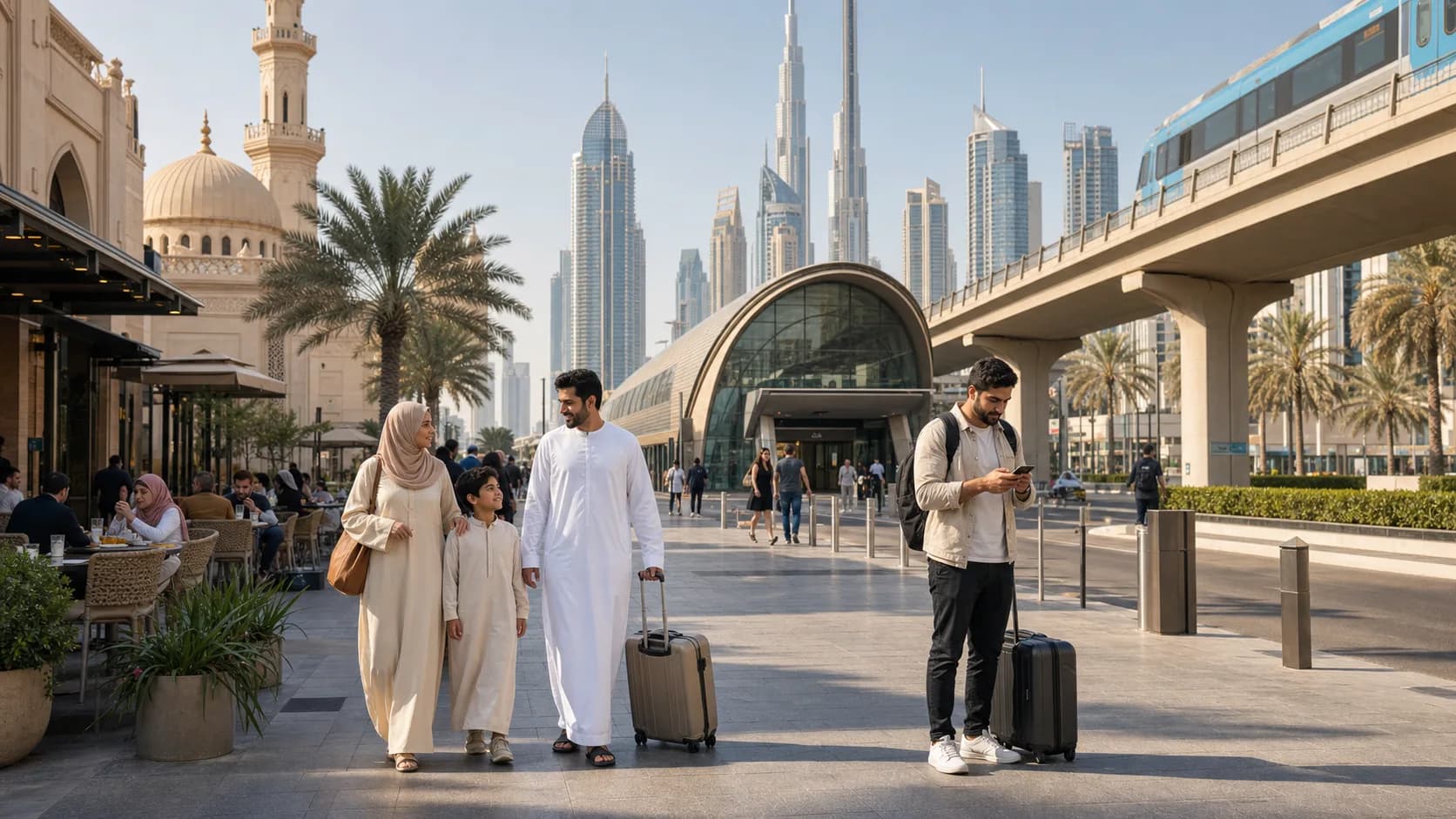 Dubai Muslim Travel Guide for Prayer Spaces Halal Food and Metro Planning