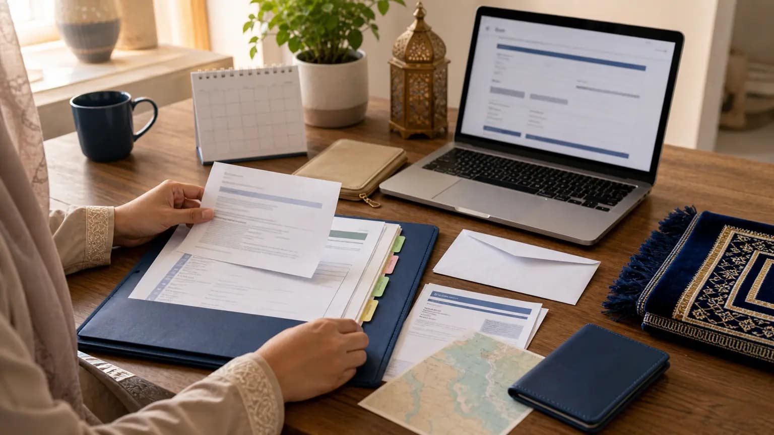 Muslim Travel Document I-131 Advance Parole Checklist for Passport Emergency and Prayer