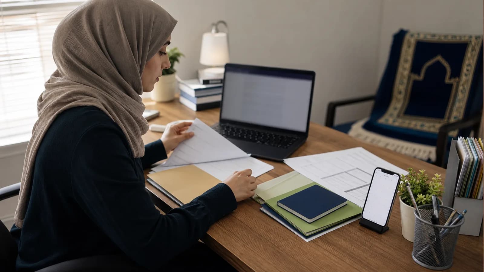 Muslim I-539 Change or Extend Status Checklist for Visa I-94 Family and Prayer