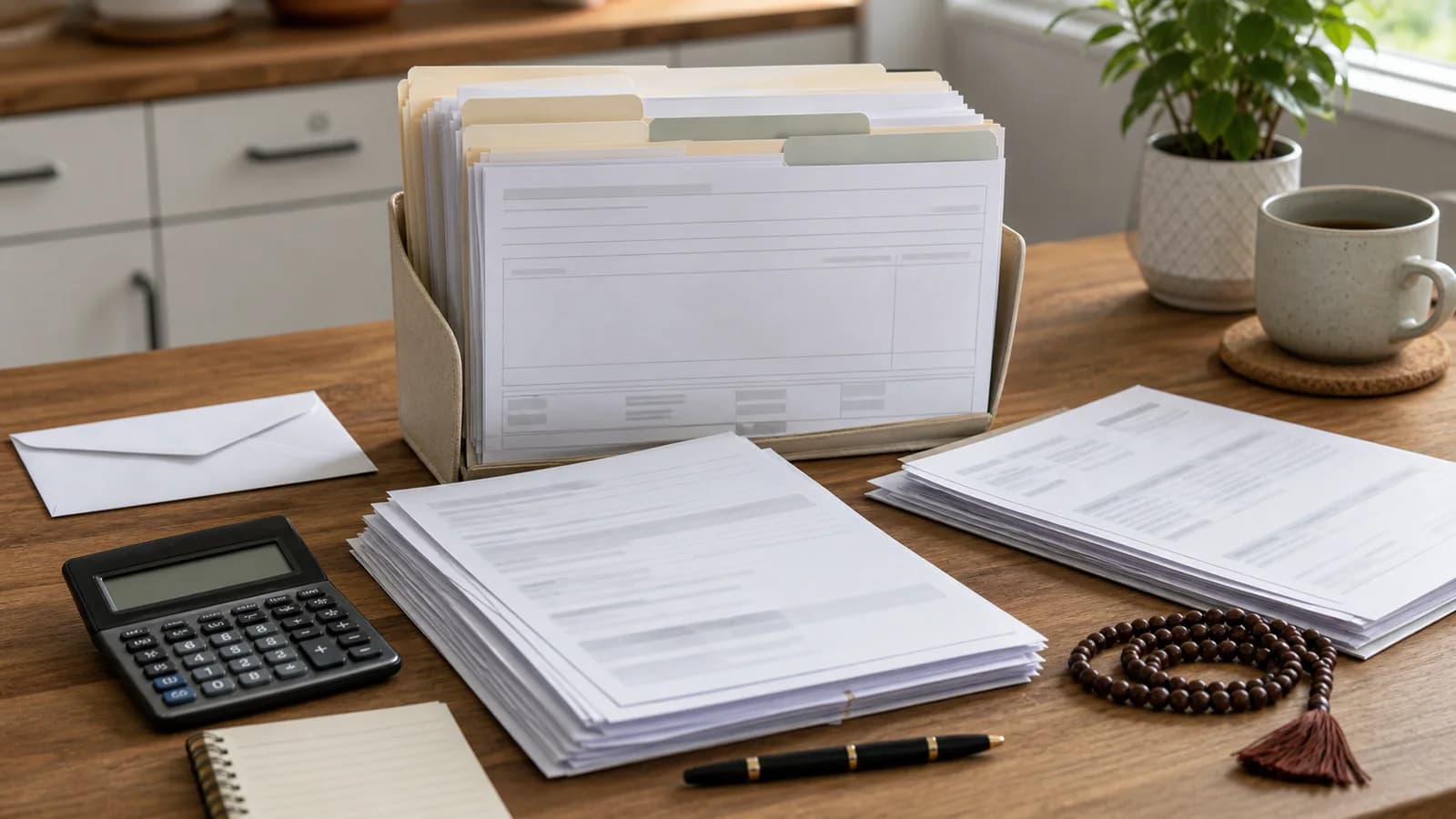 Muslim I-864A Household Member Contract Checklist for Income Tax Sponsor and Prayer
