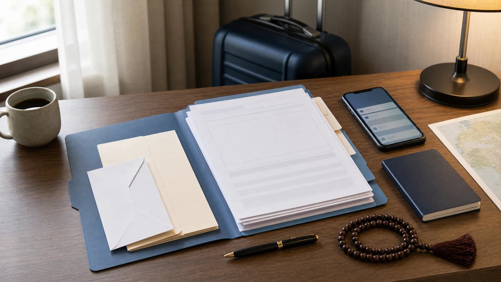 Muslim I-131A Carrier Documentation Checklist for Lost Green Card Travel and Prayer