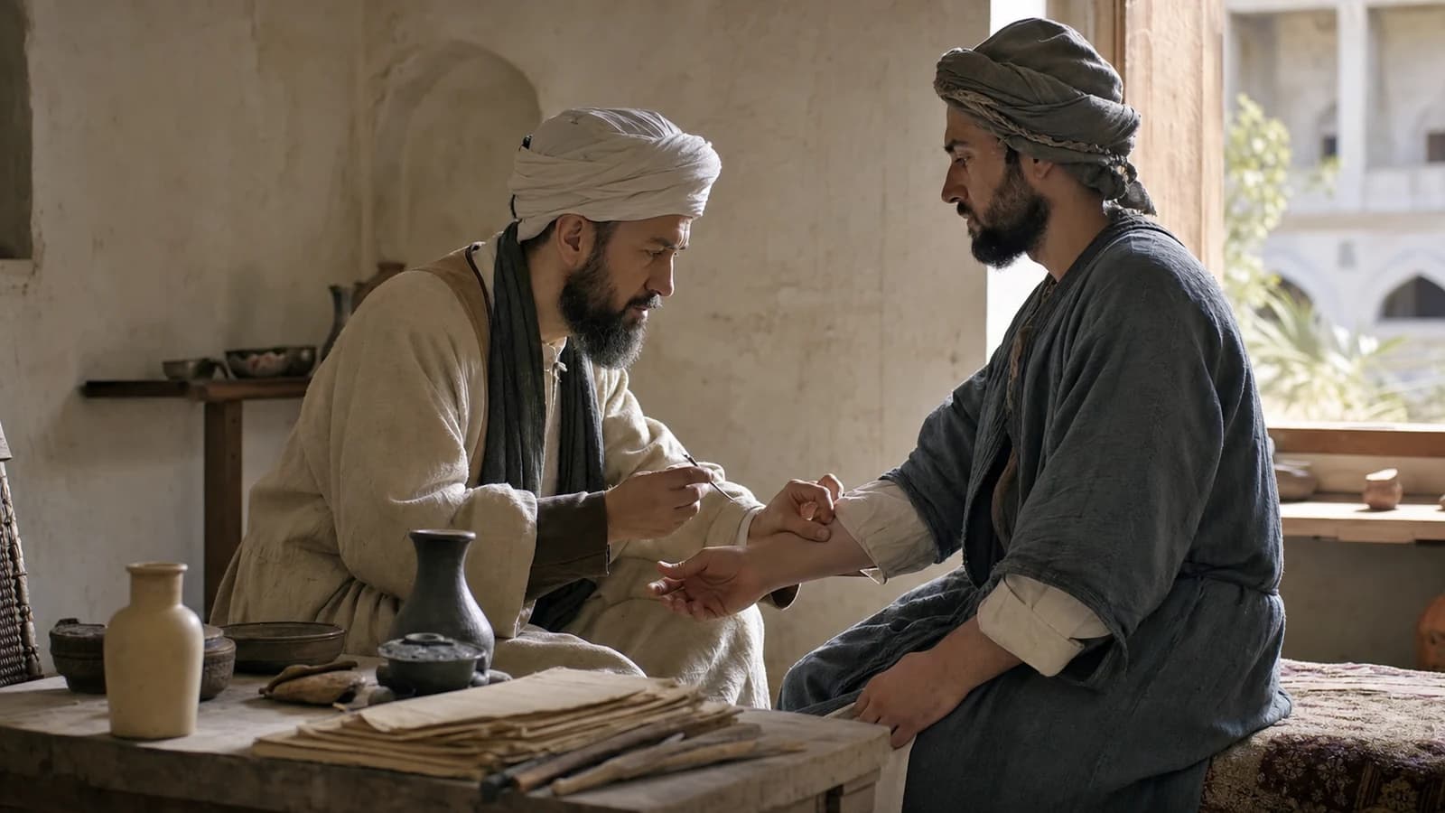 Al-Razi om kopper og meslinger: Kildekritisk lesing