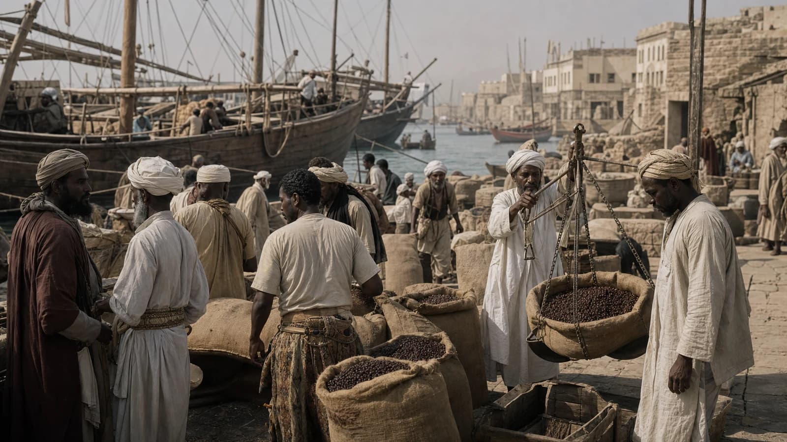 قهوة المخا: كيف صنع ميناء يمني اسماً تجارياً عالمياً
