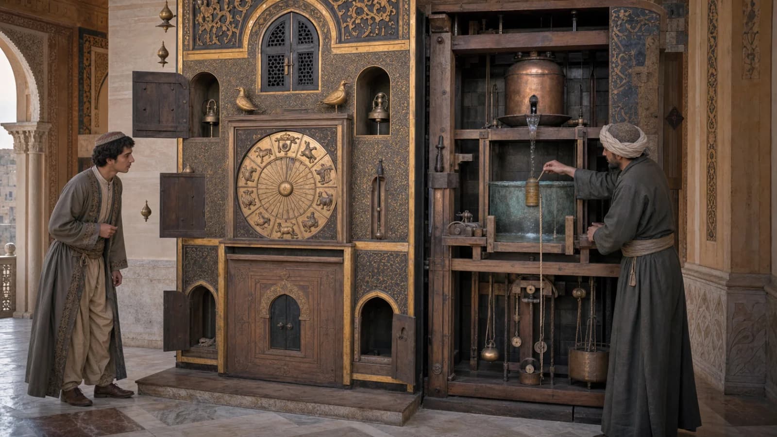 How Medieval Water Clocks Turned Flow into Time