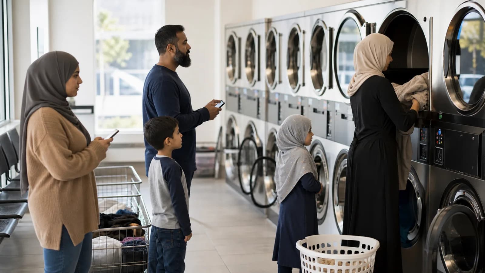 Muslim Laundromat Machine Sharing Adab Guide