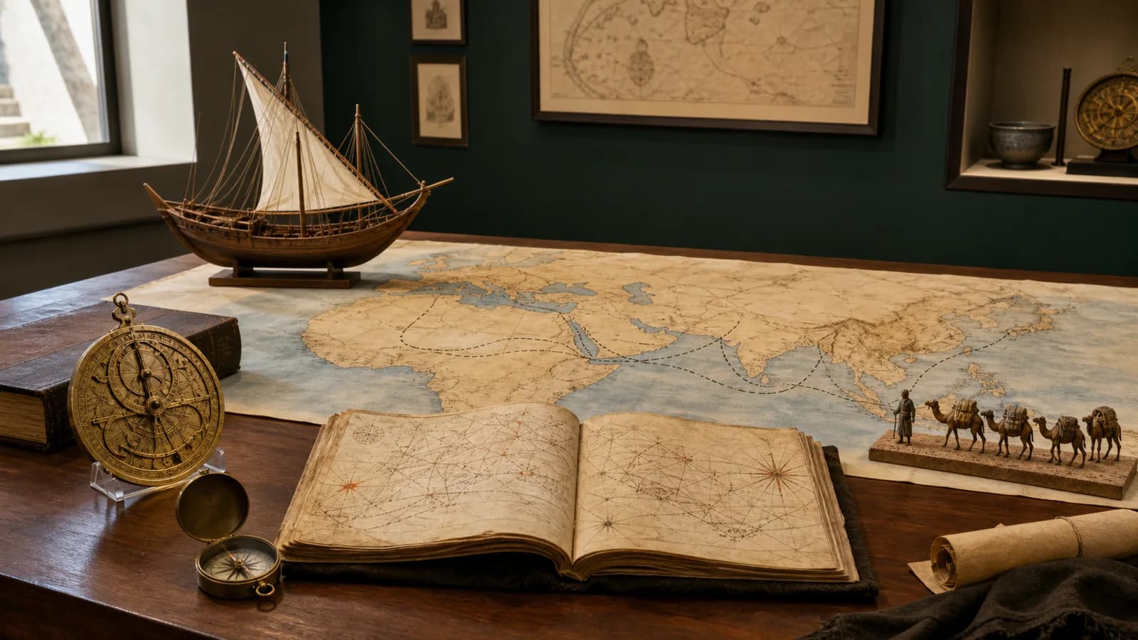 History of Muslim Travelers and Geographers: Rihla, Routes and Maps